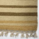 Ver imagem 2 de Tapete Kilim Shutle 199x242 Listra Bege
