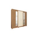 Ver imagem 3 de Guarda Roupa 6 Portas 4 Gavetas com Espelho Chicago 