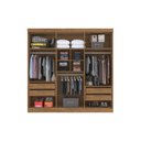 Ver imagem 2 de Guarda Roupa 6 Portas 4 Gavetas com Espelho Chicago 