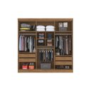 Ver imagem 2 de Guarda Roupa 6 Portas 4 Gavetas com Espelho Chicago Atualle Móveis