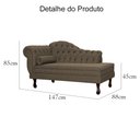 Ver imagem 7 de Kit 02 Divãs Larissa Lado Direito/Esquerdo Linho Cores - DS Estofados CACAU