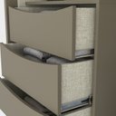 Ver imagem 7 de Guarda Roupa Casal 2 Portas 6 Gavetas Havaí