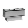 Ilha Vidro Curvo Gesv190cti Gelopar Ilha para Congelados 1,89m Vidro Curvo Tipo Inox 220v - 1