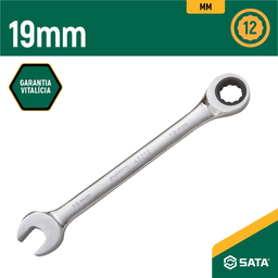 Jogo de Chave com Catraca 12 Peças Sata - 5