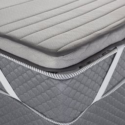 Capa Pillow Top Solteiro com elástico 88x188x8cm Herval - 2