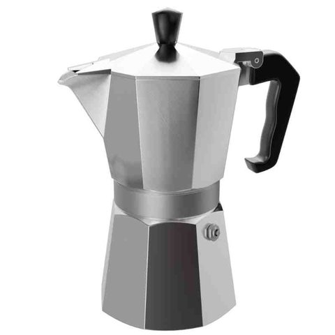 Cafeteira Italiana de Alumínio 250 Ml Lyor