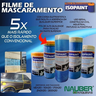 FILME DE MASCARAMENTO AUTOMOTIVO ISOPAINT AZUL 110CMX20M NAUBER - 5
