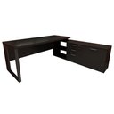 Ver imagem 3 de Mesa de Escritório Diretor em L Industrial 170cm Pés Metal