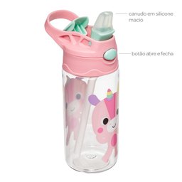 Garrafinha Tritan Buba Zoo Unicornio 450ml - Buba - 4