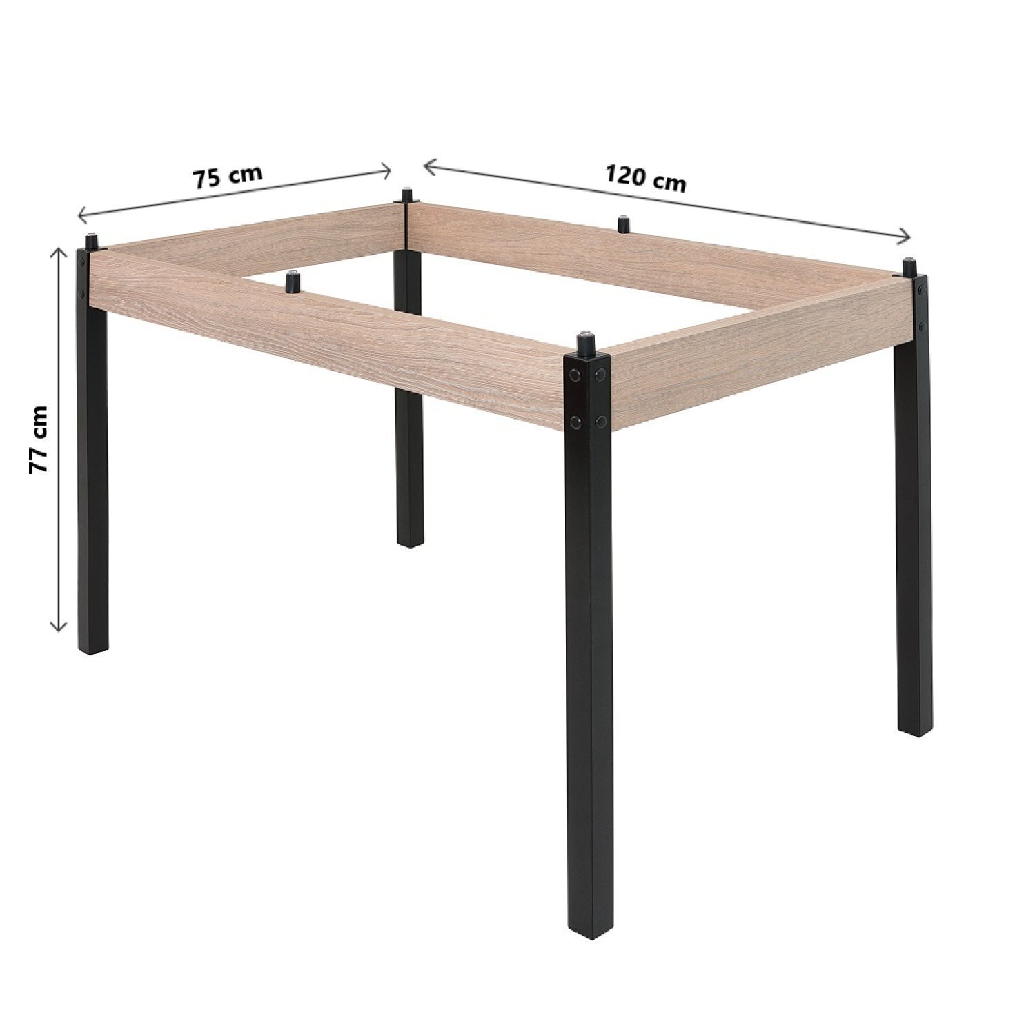 Conjunto Sala de Jantar Mesa 120x75cm Tampo Vidro com 4 Cadeiras Karina  - 5