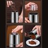 Moedor de Cafe Eletrico Inox 230W Graos Cafeina Especiarias Po Bebida Cafe da Manha Lanche Cozinha U - 4