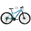 Ver imagem 1 de Bicicleta Feminina Aro 29 Absolute Hera 21v Alumínio Garfo Suspensão Azul-verde 17