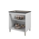 Ver imagem 3 de Balcão Cooktop Jade 5 Bocas 2 Portas Branco Moblis