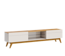 Ver imagem 1 de Conjunto Rack Classic 2G OFF/NATURE 1.8 com Painel Ripado Loft 1.8 - OFFNATURE
