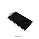 Ver imagem 3 de Cooktop 2 Bocas de Indução Mesa Vitrocerâmica 220v Preto - Fischer