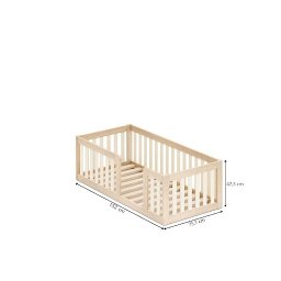 Mini Cama Montessoriana com Grade Giulia Casatema - 3