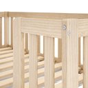 Ver imagem 5 de Mini Cama Montessoriana com Grade Giulia Casatema MadeiraOriginals Marrom/Bege
