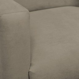 Cadeira Poltrona Sala Escritorio Recepção Nina Suede Cappuccino  Herrero - 5