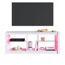 Ver imagem 1 de Rack com Led 02 Prateleiras em Vidro 136cm Branco Proddy