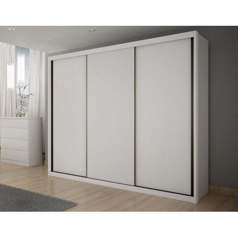 Guarda Roupa Casal MDF Vegas 3Pts 6Gav