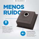Ver imagem 4 de Kit Cuba Gourmet com Acessórios Solo 40x40 e Dosador e Válvula e Escorredor e Tampa Decorativa Arell