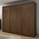 Ver imagem 1 de Guarda Roupa Casal 3 Portas 6 Gavetas Vegas