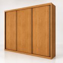 Ver imagem 3 de Guarda-Roupa Casal 100% MDF 3 Portas de Correr 6 Gavetas Marrom Cinamomo Vegas