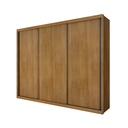 Ver imagem 2 de Guarda-Roupa Casal 100% MDF 3 Portas de Correr 6 Gavetas Marrom Cumaru Vegas