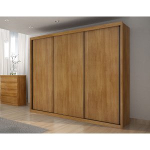 Guarda Roupa Casal MDF Vegas 3Pts 6Gav