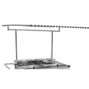 Ver imagem 2 de Carrinho de Salada de Frutas Açaí Inox Toldo e Rodas Maciças Cefaz