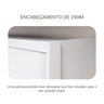 Guarda Roupa Casal MDF Vegas 3 Portas 6 Gavetas com Espelho - 5
