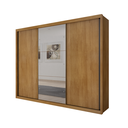 Ver imagem 3 de Guarda-Roupa Casal MDF Vegas 3Pts 6Gav com Espelho 