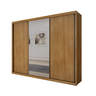 Guarda-Roupa Casal MDF Vegas 3Pts 6Gav com Espelho  - 3