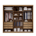 Ver imagem 4 de Guarda-Roupa Casal MDF Vegas 3PTS 6GAV com Espelho