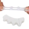Par Transparente Silicone Separador Protetor Dedos Pés - 2