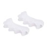 Par Transparente Silicone Separador Protetor Dedos Pés - 3