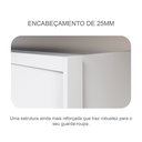 Ver imagem 5 de Guarda Roupa Casal MDF 6PORTAS 6GAVETAS Reno Branco