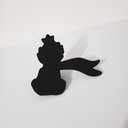 Ver imagem 4 de Puxador de Gaveta/móveis Decorativo Infantil o Pequeno Príncipe, Kit com 2 Peças:preto