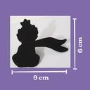 Ver imagem 7 de Puxador de Gaveta/móveis Decorativo Infantil o Pequeno Príncipe, Kit com 2 Peças:preto