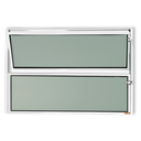 Ver imagem 1 de Basculante Alumínio 40 x 80 Master V.Boreal Branco Brimak