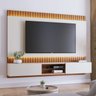 Painel Para TV até 75 Polegadas com LED 2 Portas 1 Prateleira de Vidro Búzios  - 1