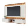 Painel Para TV até 75 Polegadas com LED 2 Portas 1 Prateleira de Vidro Búzios  - 5