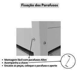 Bicama Infantil Solteiro Frente Casinha Colorida Madeira Maciça Pinus Grade Cercadinho - 3