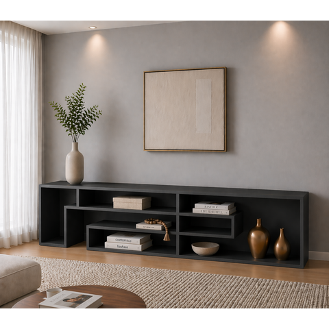 Aparador para Sofá em MDF Sala Decoração 250cm