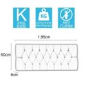 Ver imagem 2 de Cabeceira Box Shop Paris King 1,95m Painel Em Corino Bege