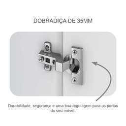 Guarda Roupa Casal MDF 6 Portas 6 Gavetas com Espelho Reno - 7