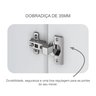 Guarda Roupa Casal MDF 6 Portas 6 Gavetas com Espelho Reno - 8