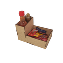 Ver imagem 1 de Porta Guardanapo e Sachê em MDF - Kit 5 Unidades