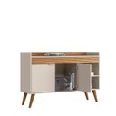 Ver imagem 5 de Buffet Demadero com 2 Portas- Off White/natural 