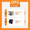 Ver imagem 2 de Picador Moedor de Carne 0,5 Cv Boca 10 Ps-10m Bivolt (com Transformador) Skymsen